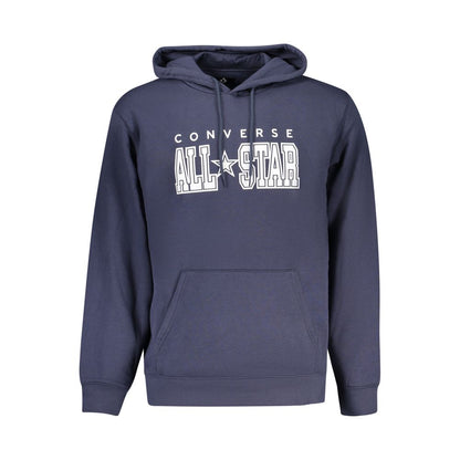 Sweat à capuche Converse homme en coton bleu – CO-43991