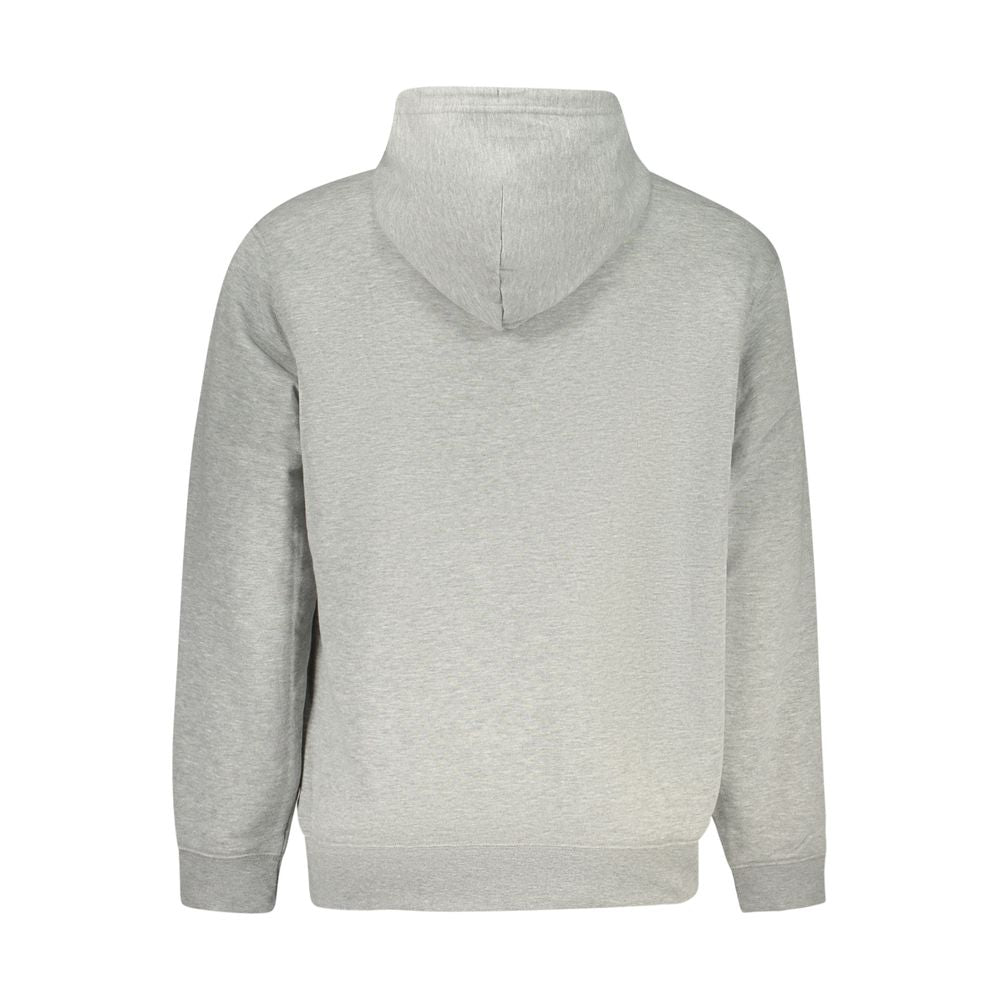 Sweat à capuche Converse homme en coton gris – CO-43994