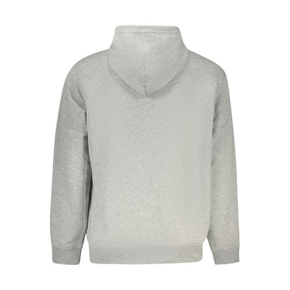 Sweat à capuche Converse homme en coton gris – CO-43994