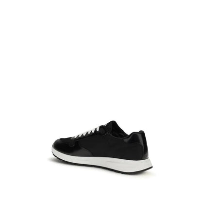 Prada Black Recycled Polyamide Athletic Sneakers by Prada
