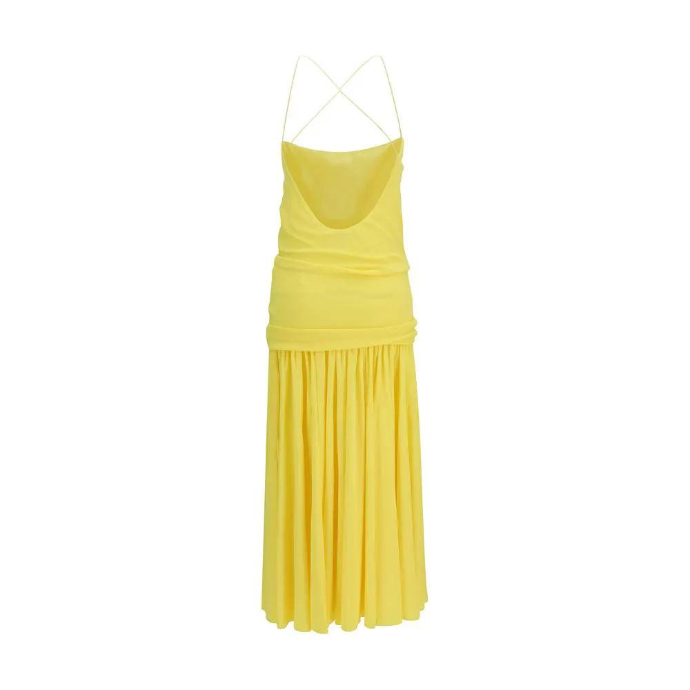 Jacquemus Bicolor Viscose Casual Dress by Jacquemus
