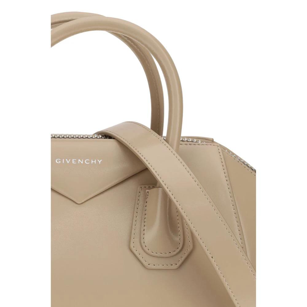 Givenchy Beige Calf Leather Bos Taurus Shoulder Bag by Givenchy