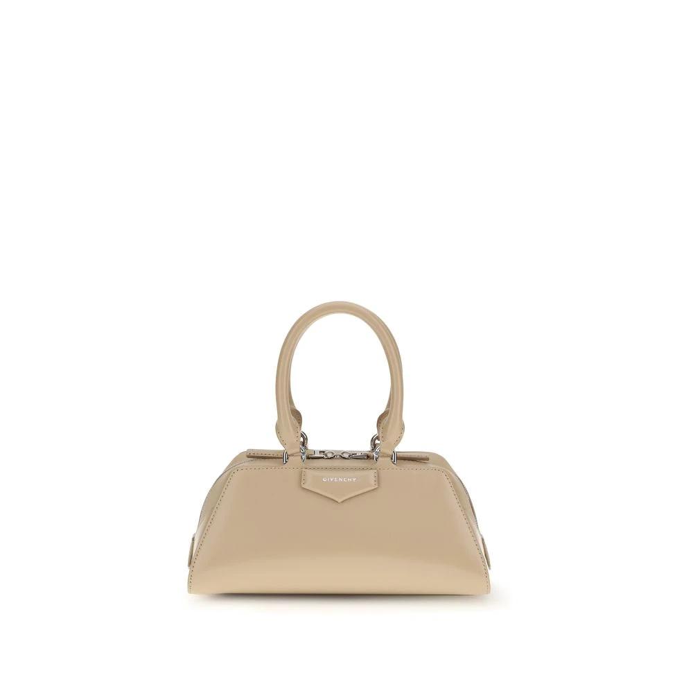 Givenchy Beige Calf Leather Bos Taurus Shoulder Bag by Givenchy