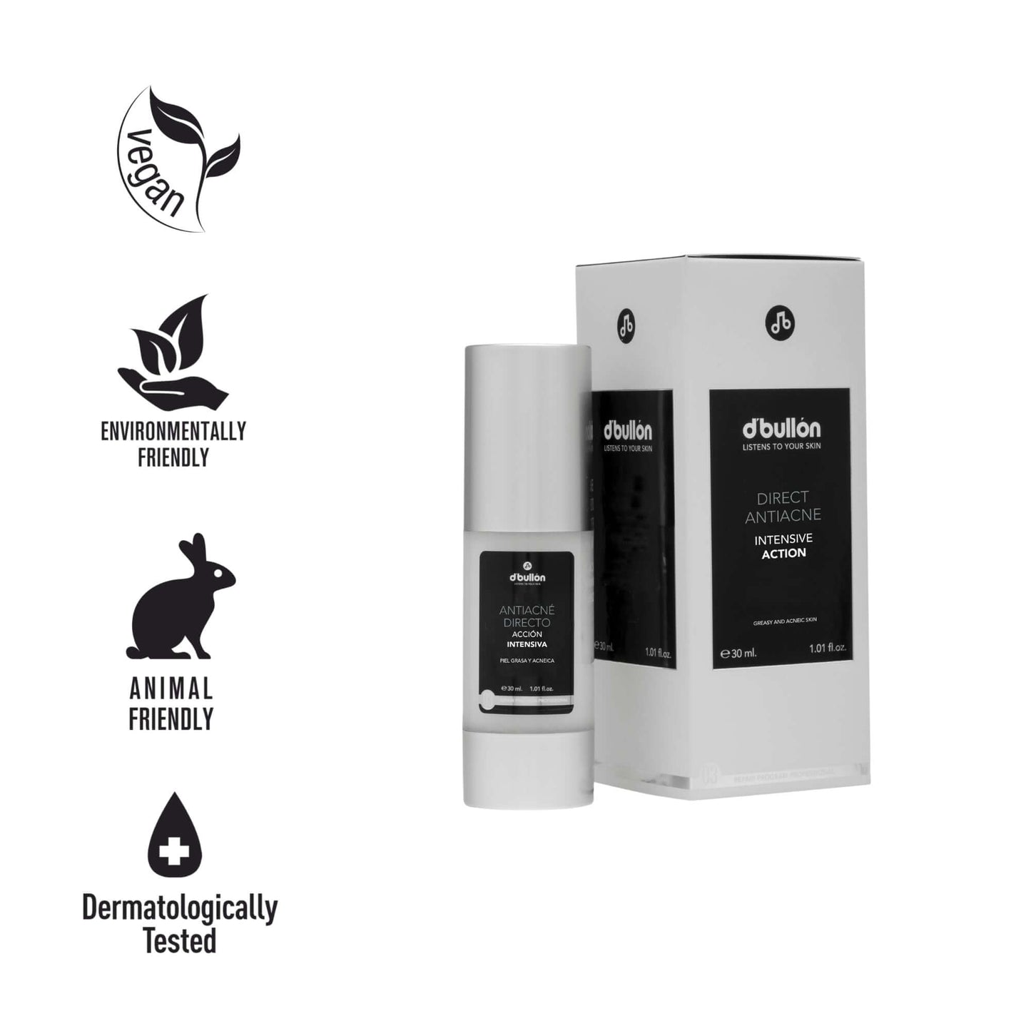 Sérum Facial Antiimperfecciones Directo – Acción Intensiva - 30 ml