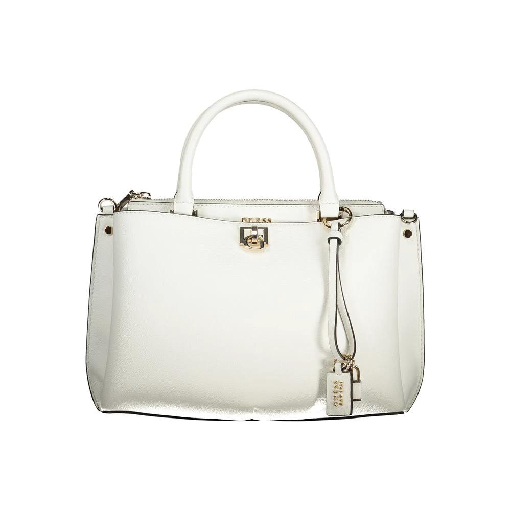 Guess Jeans Bianco Poliuretano Womens Handbag by Guess Jeans