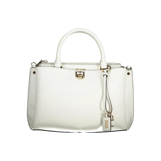 Guess Jeans Bianco Poliuretano Womens Handbag by Guess Jeans