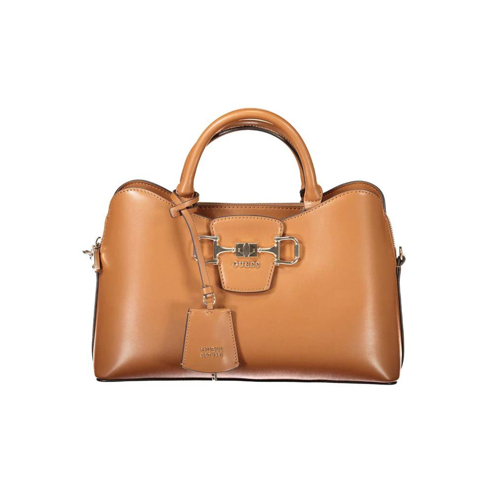 Guess Jeans Marrone Poliuretano Women Handbag by Guess Jeans