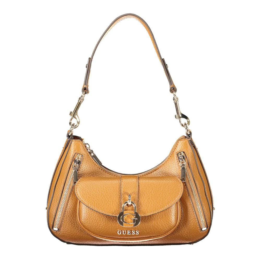 Guess Jeans Marrone Poliuretano Women Handbag by Guess Jeans