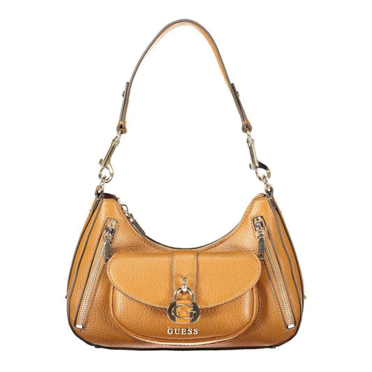 Guess Jeans Marrone Poliuretano Women Handbag by Guess Jeans