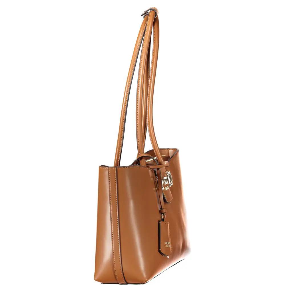 Guess Jeans Marrone Poliuretano Women Handbag by Guess Jeans