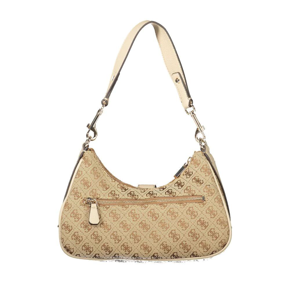Guess Jeans Beige Poliuretano Women Handbag by Guess Jeans