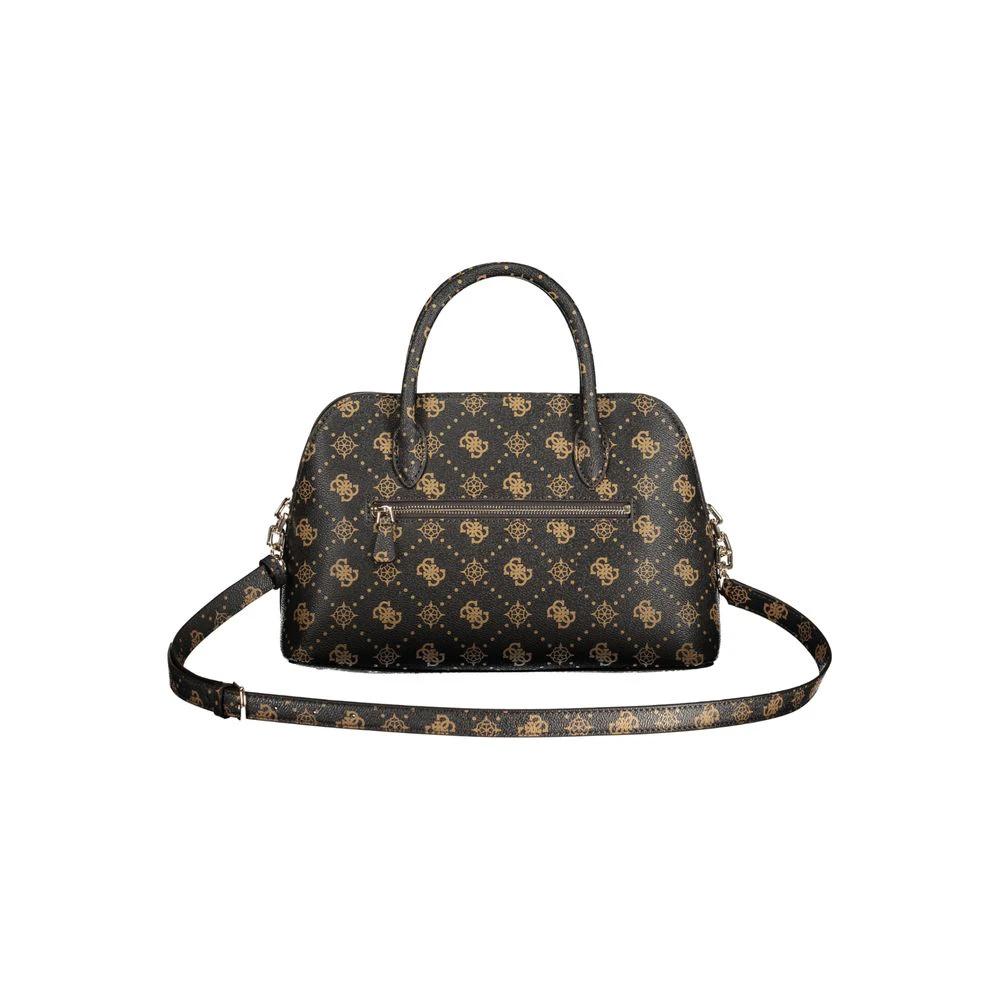 Guess Jeans Marrone Polyurethane Woman Handbag