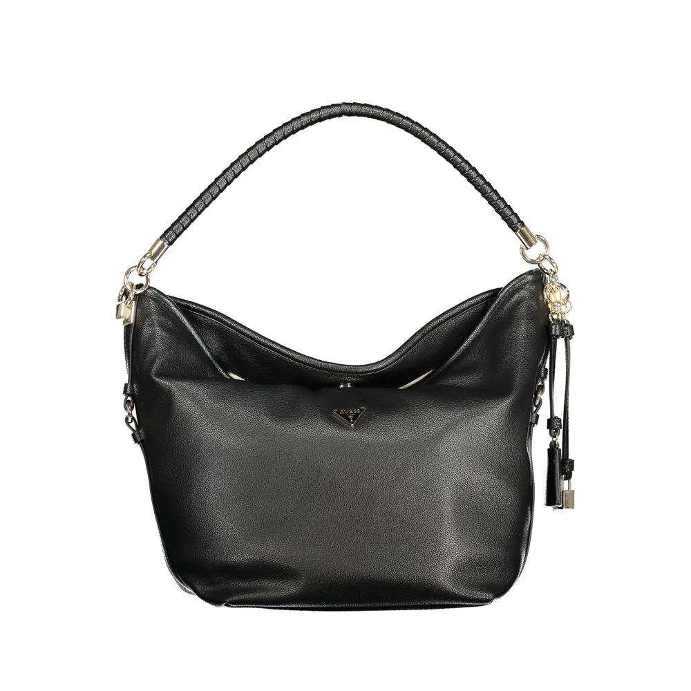 Guess Jeans Black Polyethylene Handbag by Guess Jeans