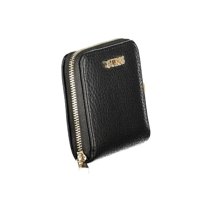 Guess Jeans Black Polyurethane Women Wallet by Guess Jeans