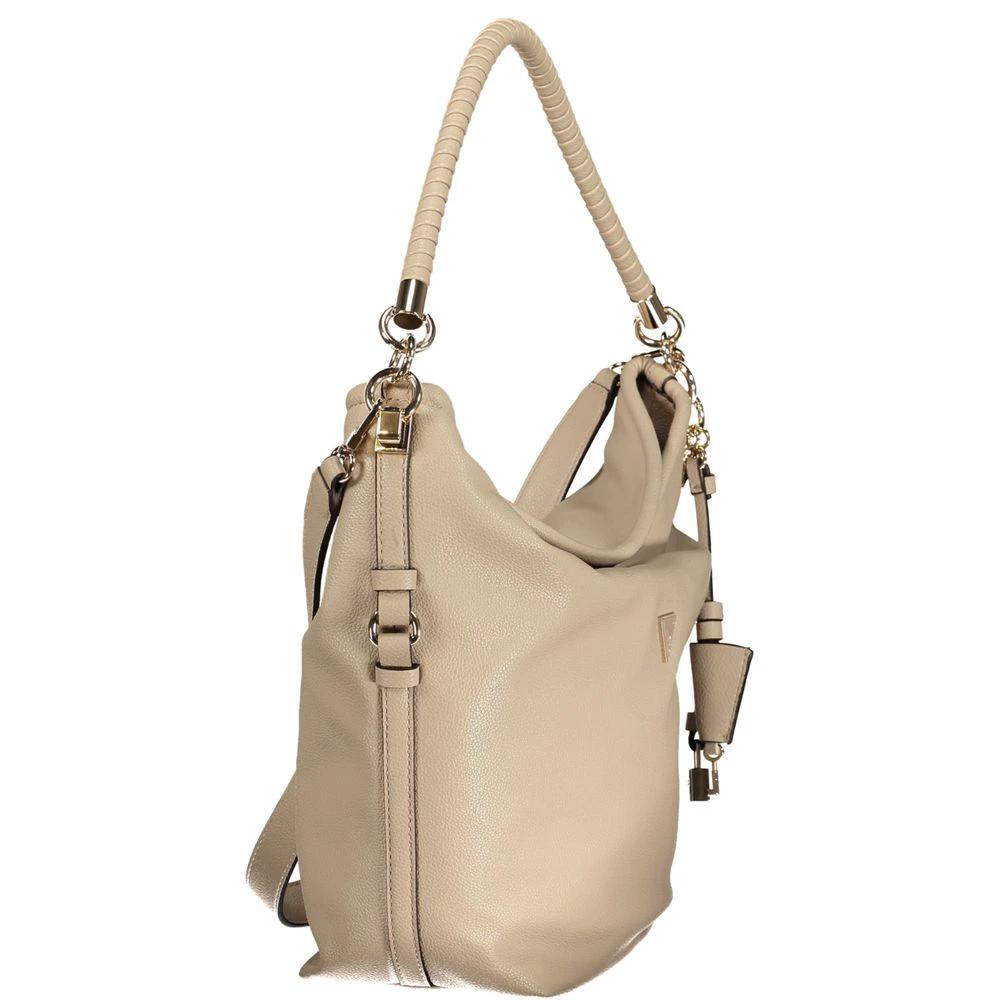 Guess Jeans Beige Polyethylene Handbag by Guess Jeans