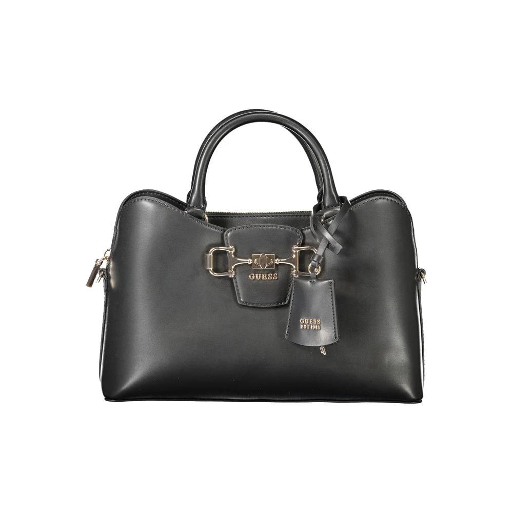 Guess Jeans Black Polyethylene Handbag by Guess Jeans