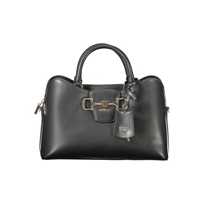 Guess Jeans Black Polyethylene Handbag by Guess Jeans