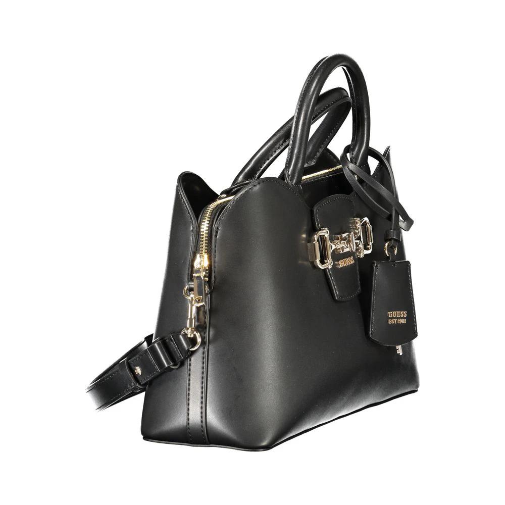 Guess Jeans Black Polyethylene Handbag by Guess Jeans