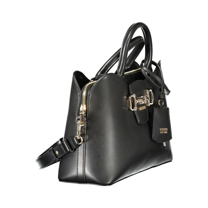 Guess Jeans Black Polyethylene Handbag by Guess Jeans