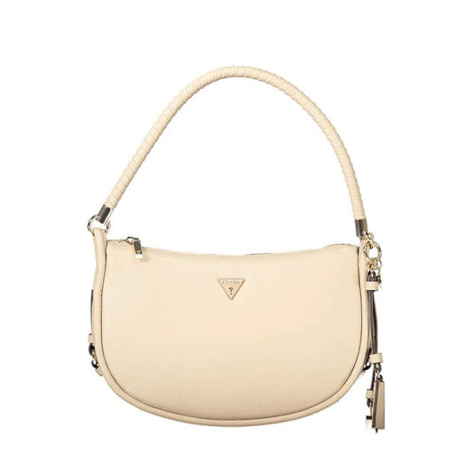 Guess Jeans Beige Polyurethane Women Handbag by Guess Jeans