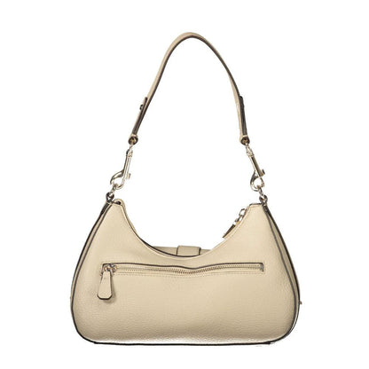 Guess Jeans Beige Polyethylene Handbag by Guess Jeans