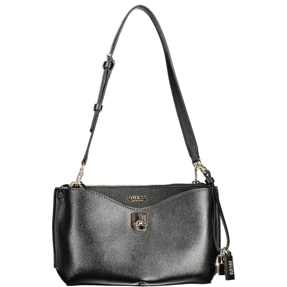 Guess Jeans Black Polyethylene Handbag by Guess Jeans