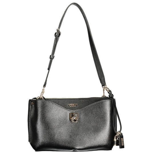 Guess Jeans Black Polyethylene Handbag by Guess Jeans