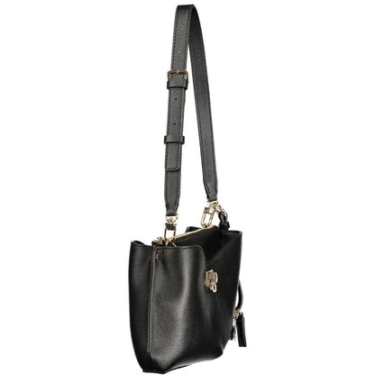 Guess Jeans Black Polyethylene Handbag by Guess Jeans