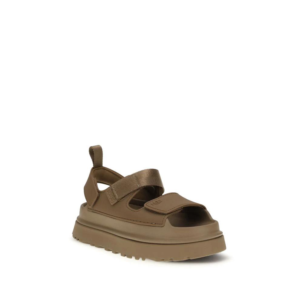 UGG Brown Recycled Polyester Sandals by UGG