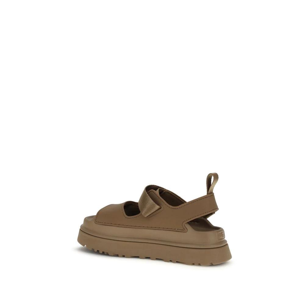 UGG Brown Recycled Polyester Sandals by UGG