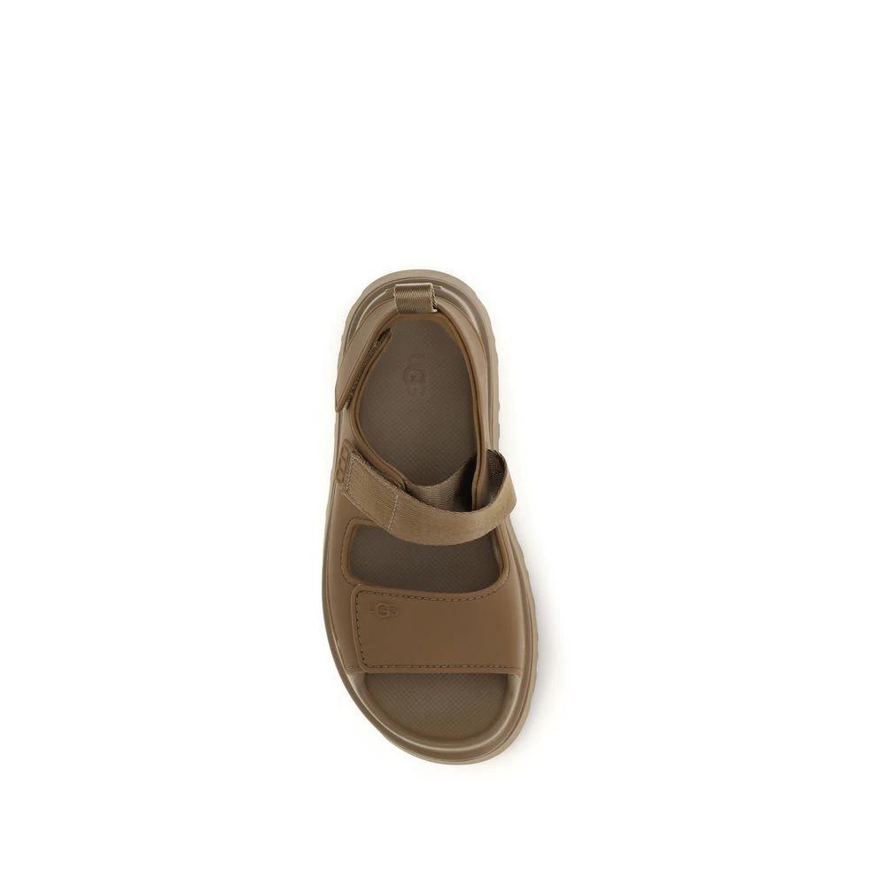 UGG Brown Recycled Polyester Sandals by UGG