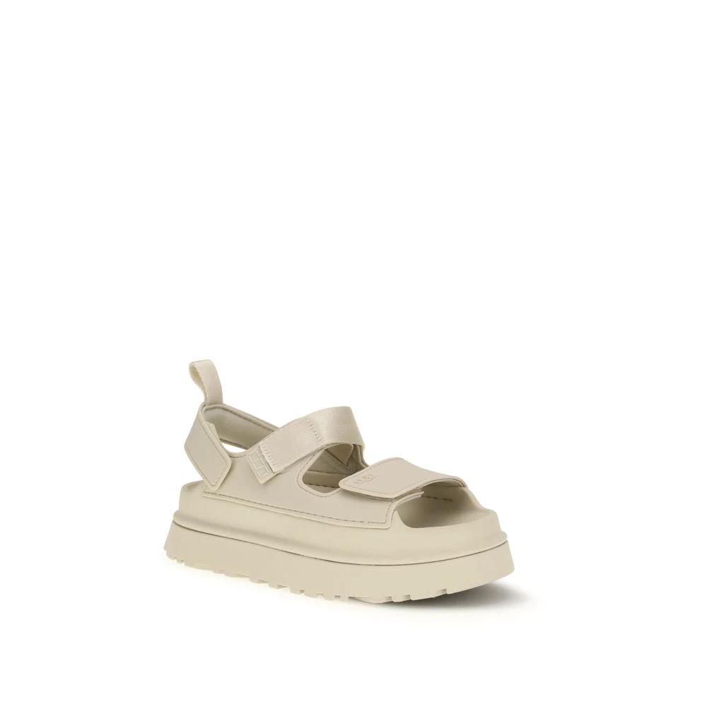 UGG Beige Recycled Polyester Sandals by UGG