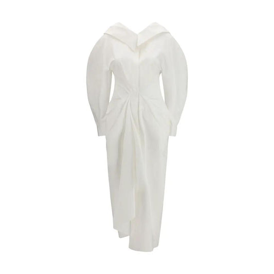 Givenchy White Cotton Casual Dress by Givenchy