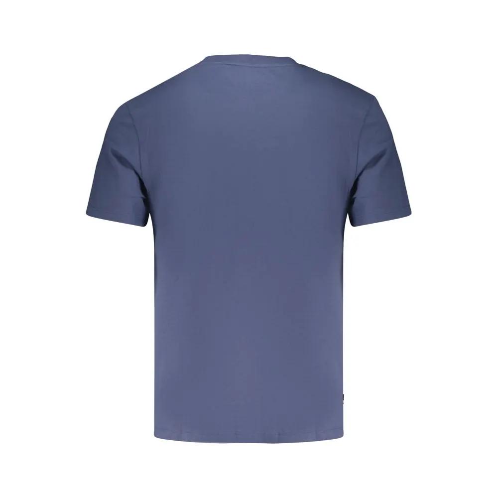 Timberland Blue Cotton Men's T-Shirt by Timberland