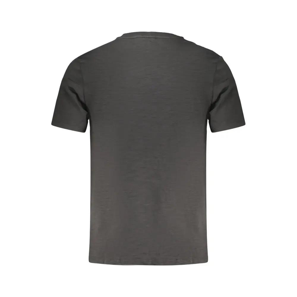 Timberland Black Cotton Men T-Shirt by Timberland