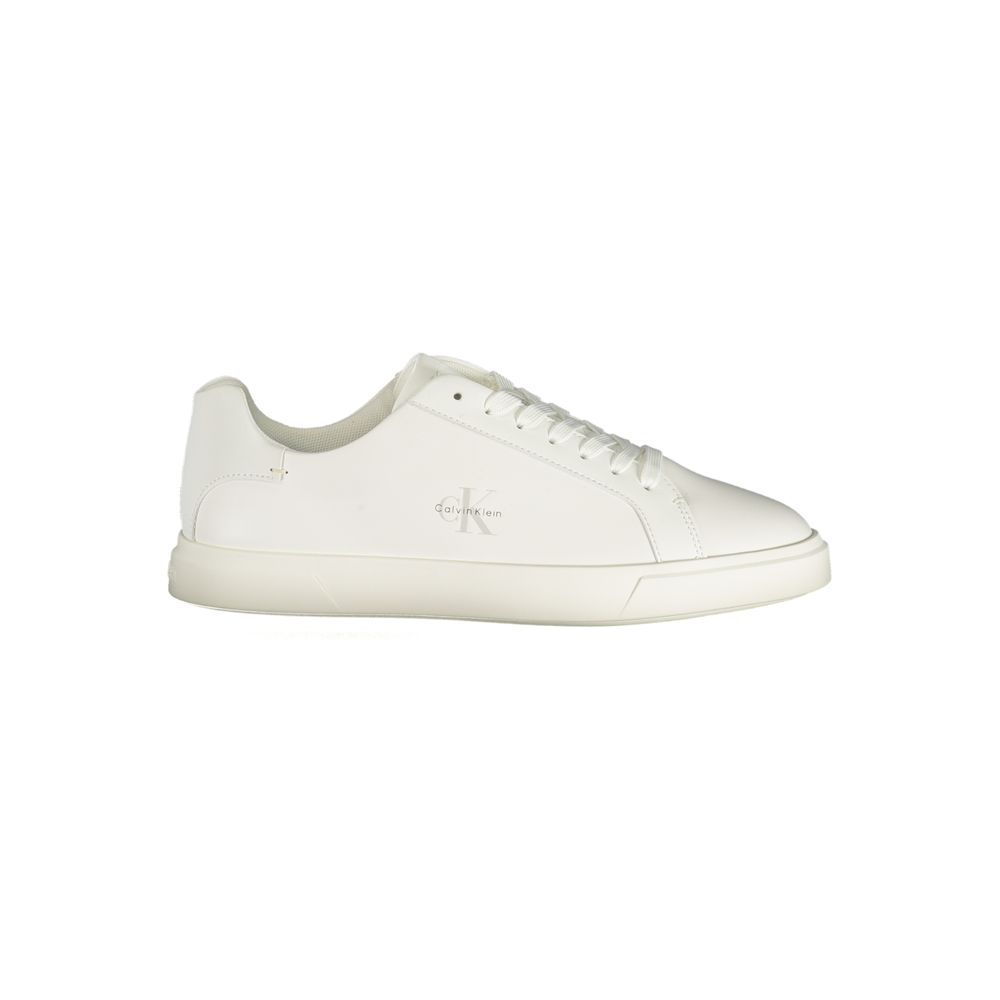 Baskets Calvin Klein femme en polyuréthane blanc – CA-44081