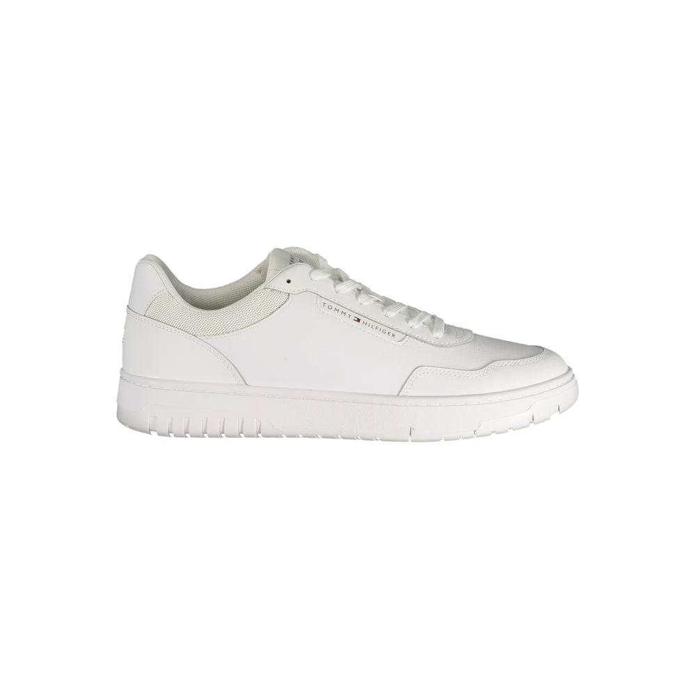 Tommy Hilfiger White Polyurethane Men Sneaker by Tommy Hilfiger