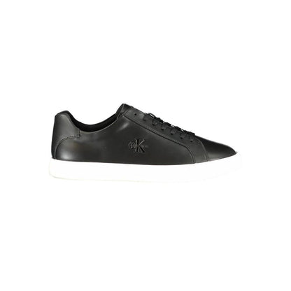 Calvin Klein Black Polyester Athletic Sneakers by Calvin Klein