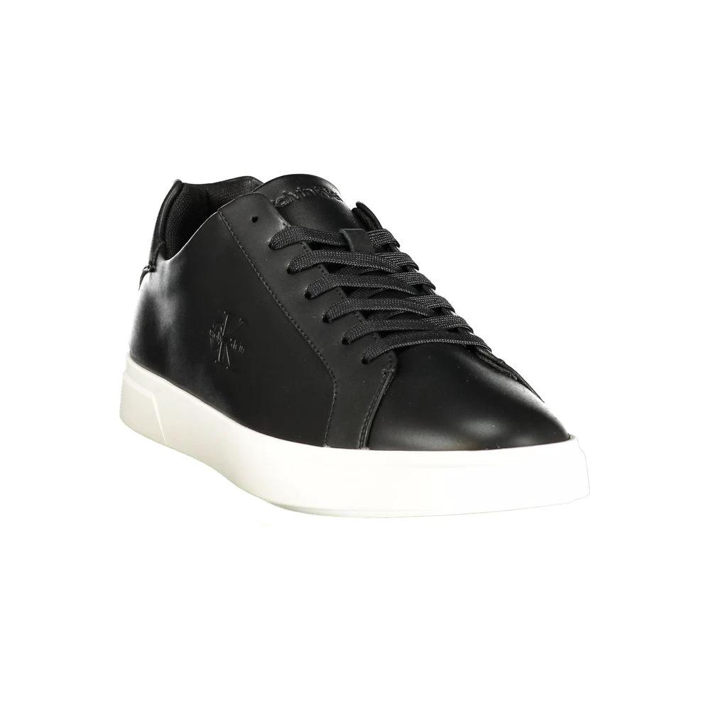 Calvin Klein Black Polyester Athletic Sneakers by Calvin Klein
