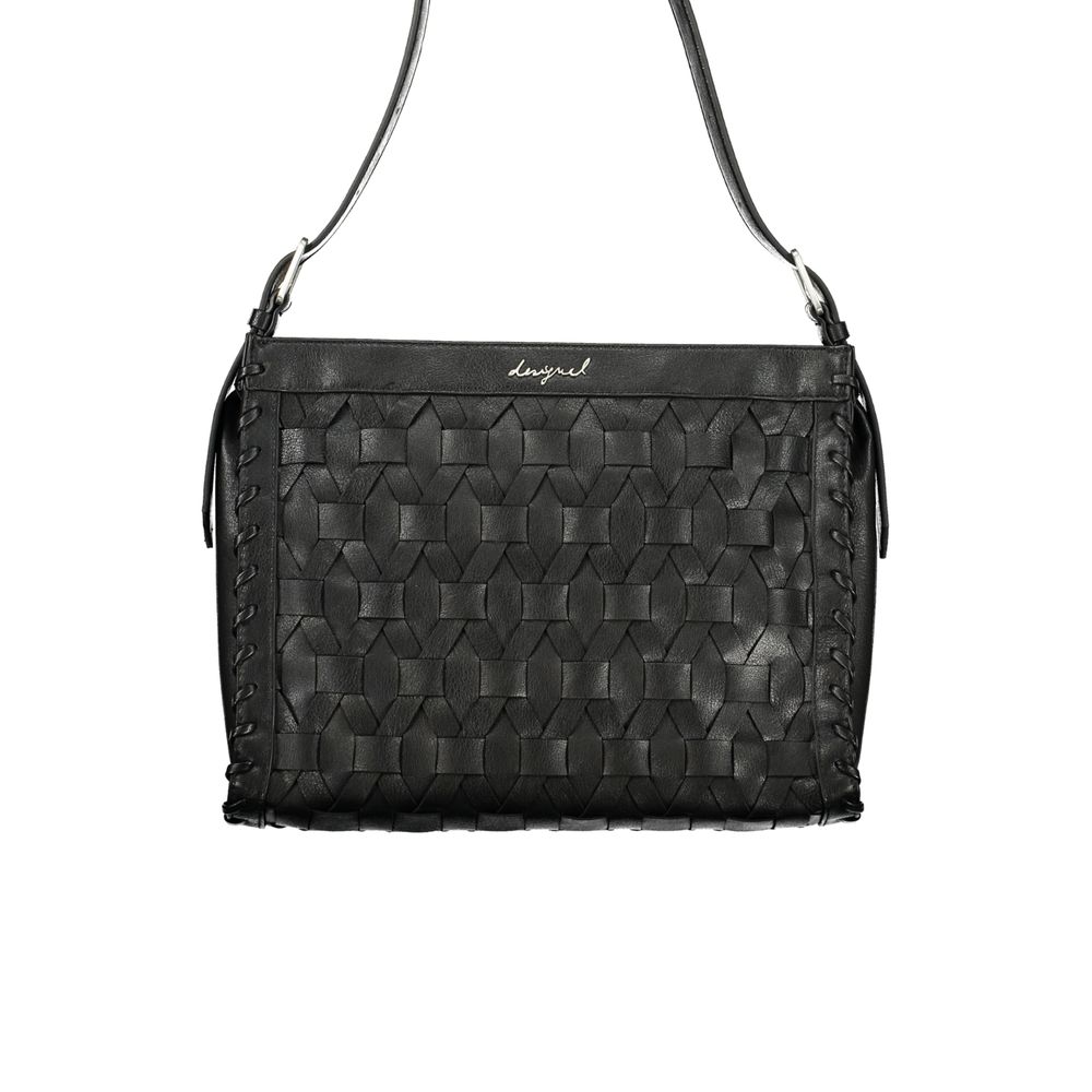 Sac porté épaule Desigual femme Argon Buxton en polyuréthane noir – DE-44127