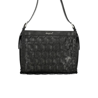 Sac porté épaule Desigual femme Argon Buxton en polyuréthane noir – DE-44127
