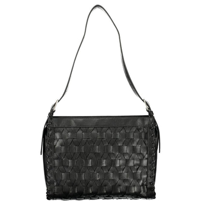 Sac porté épaule Desigual femme Argon Buxton en polyuréthane noir – DE-44127