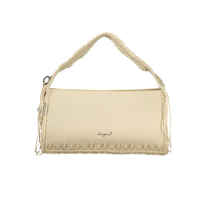 Sac à main Desigual femme Gallium Leiria en polyuréthane beige – DE-44128