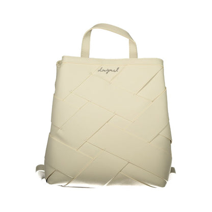 Sac à dos Desigual femme mini Chrome Sumy en polyuréthane blanc – DE-44133