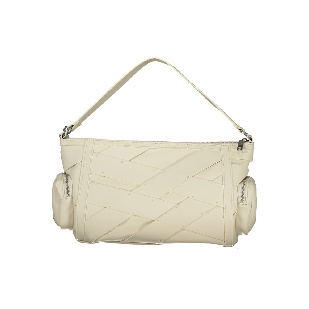 Sac porté épaule Desigual femme Chrome Habana en polyuréthane blanc – DE-44136
