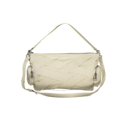 Sac porté épaule Desigual femme Chrome Habana en polyuréthane blanc – DE-44136