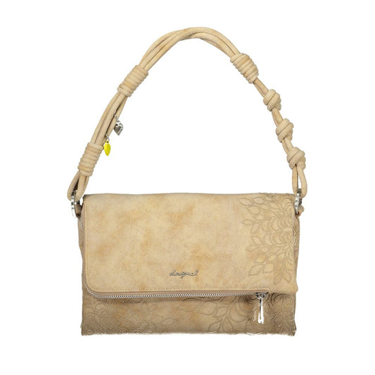 Sac à main Desigual femme Sierra Sand Murano en polyuréthane beige – DE-44138