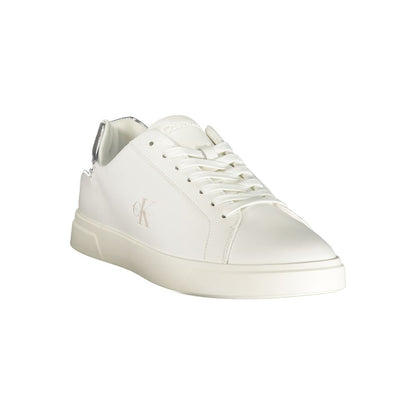 Baskets Calvin Klein femme en polyuréthane blanc – CA-44112