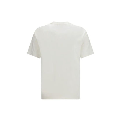 Giorgio Armani White Cotton T-Shirt by Giorgio Armani