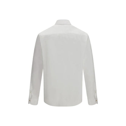 Valentino White Cotton Dress Shirt by Valentino